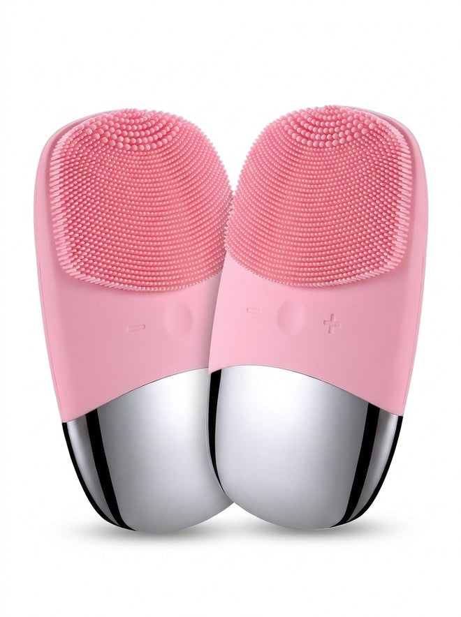 Two Bare Halo silicone cleansing brushes